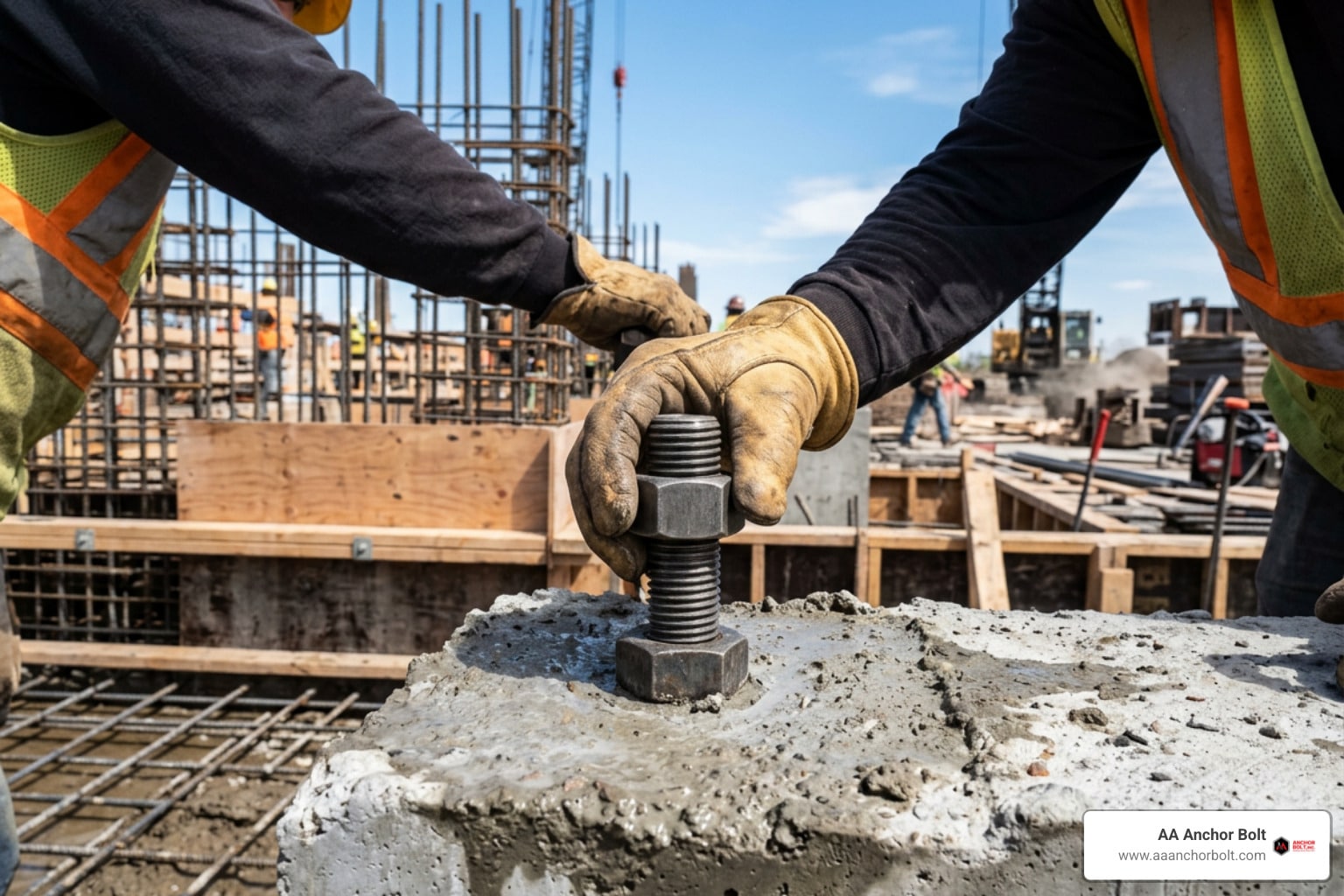 cast-in-place concrete anchors